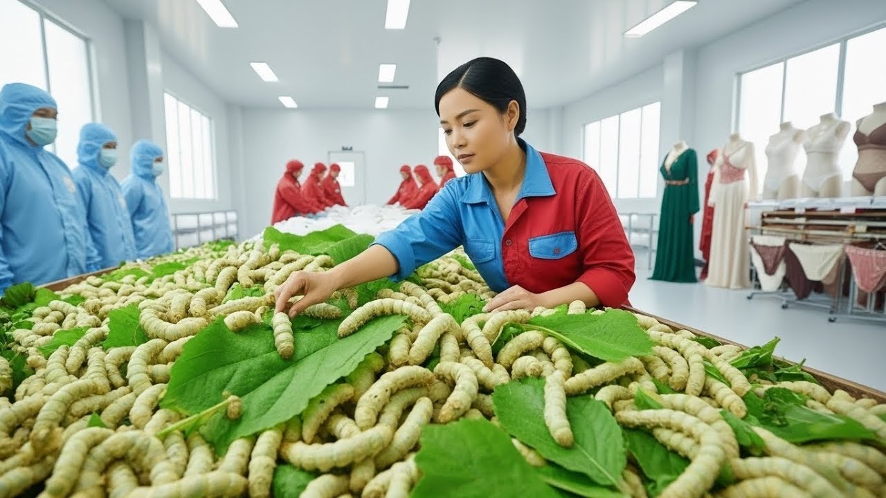 Transforming Silkworms Into Luxury Lingerie | Inside The Factory