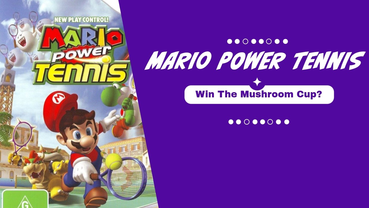 MARIO TENNIS WII - Mushroom Cup