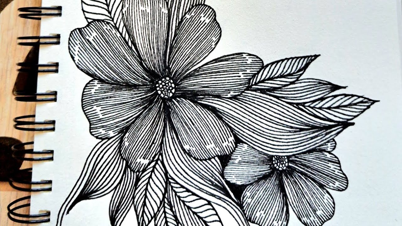 Mindful art exercise to calm your mind |Mindful Doodling #meditativeart 
