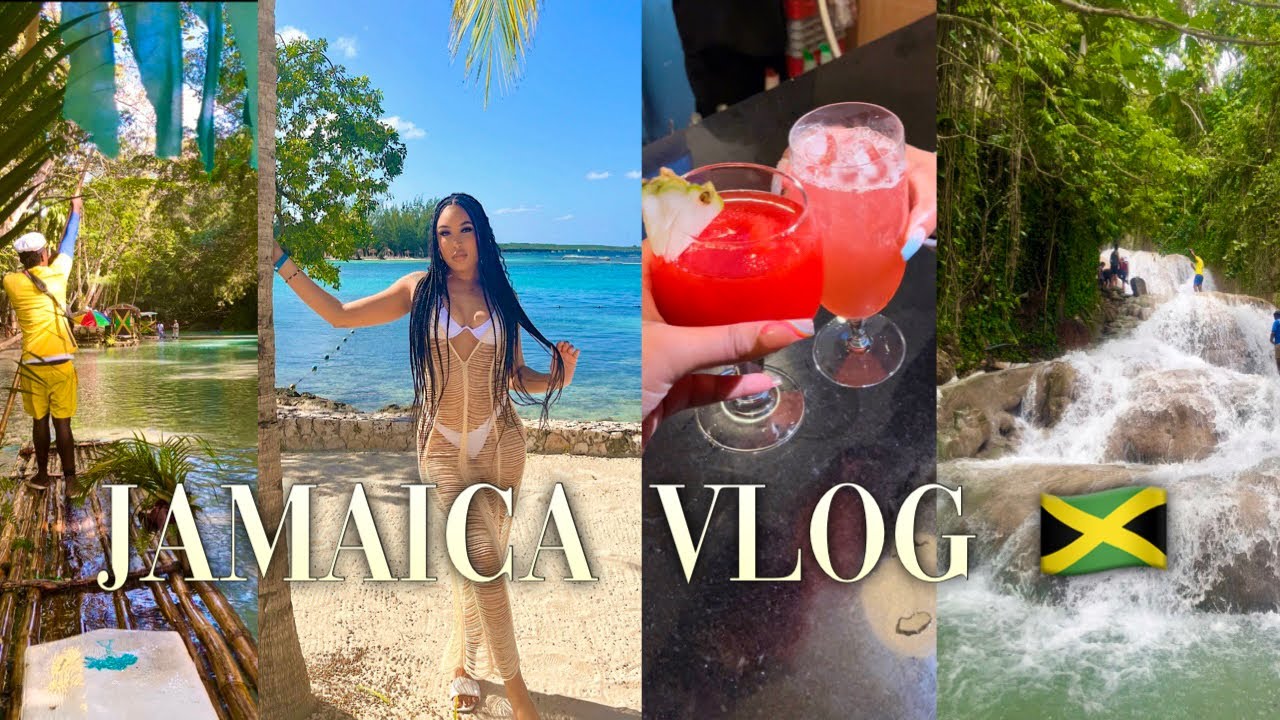 JAMAICA VLOG 2023 🇯🇲 | RIVER RAFTING, DUNNS RIVER FALLS, GOOD VIBES 🌴