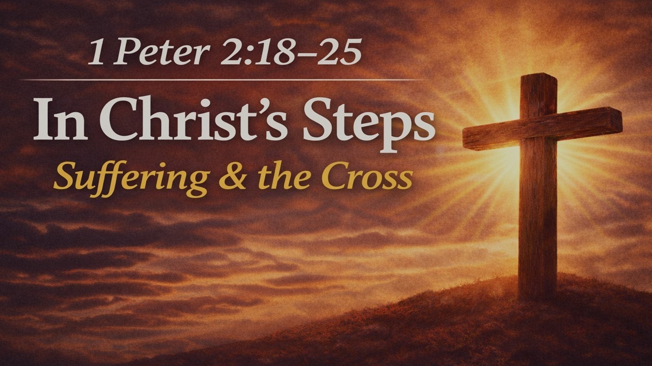 1 Peter — Lesson 5 In Christ’s Steps — Enduring Unjust Suffering (1 Peter 2:18–25)