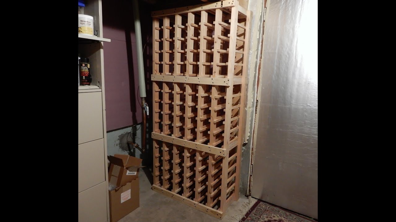 DIY Wine Rack