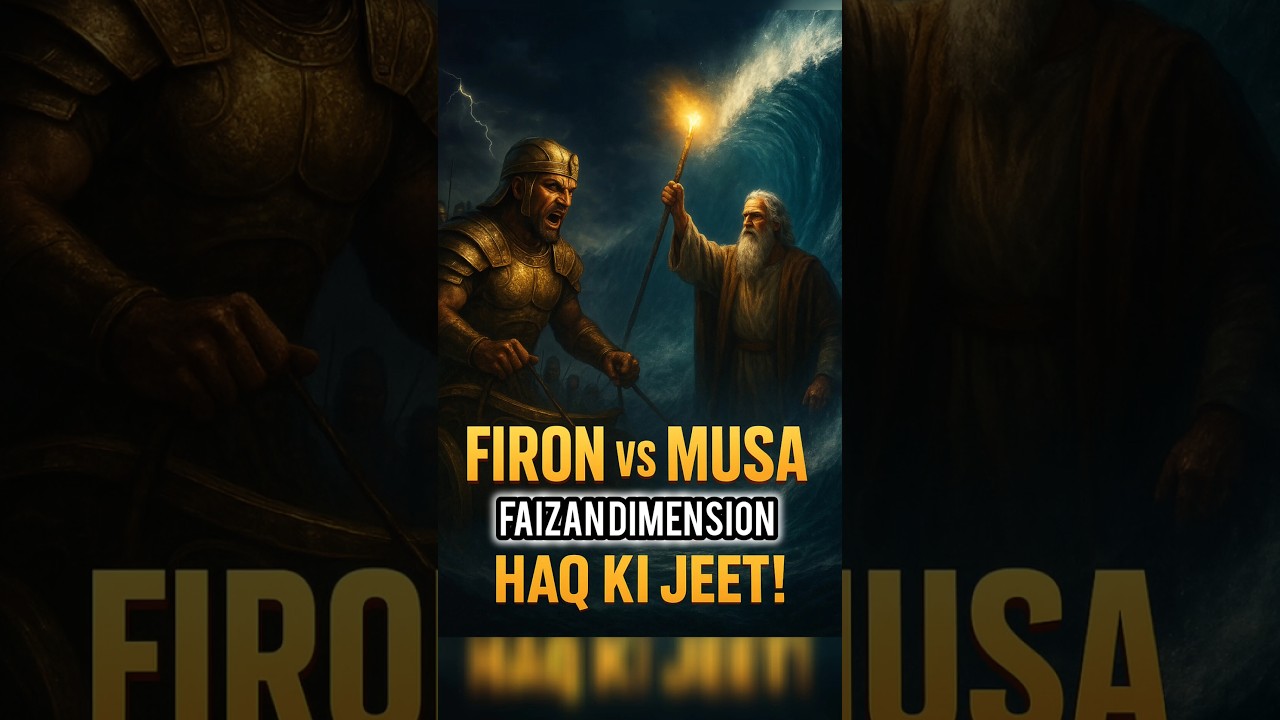 Allah Ka Mojiza vs Firon Ka Guroor 😱