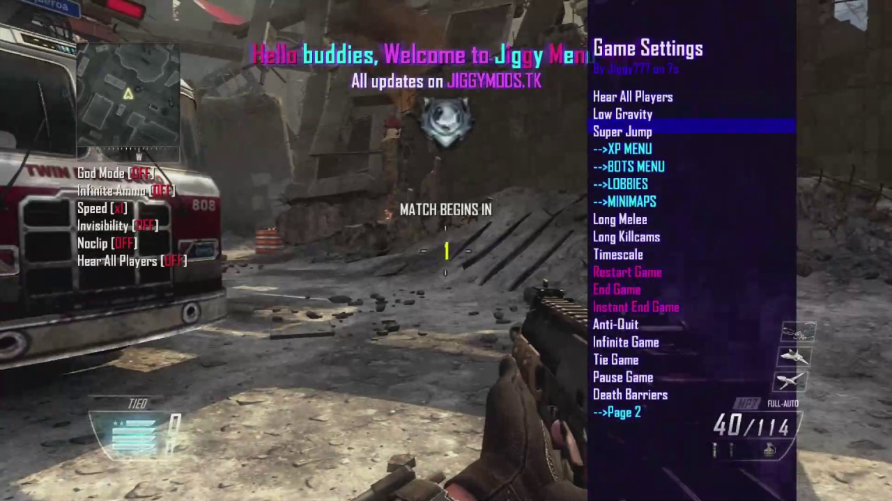 BO2 Jiggy Menu v4.2