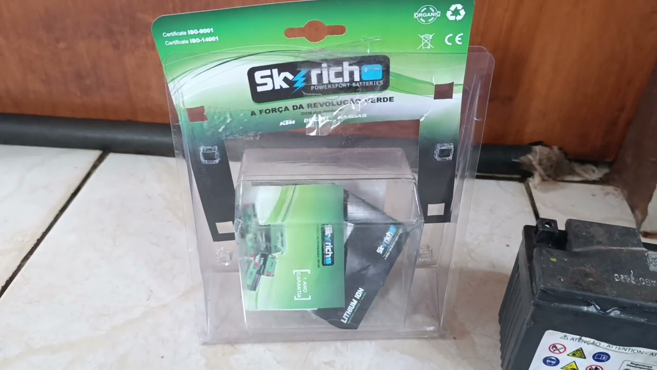 Bateria lithium moto
