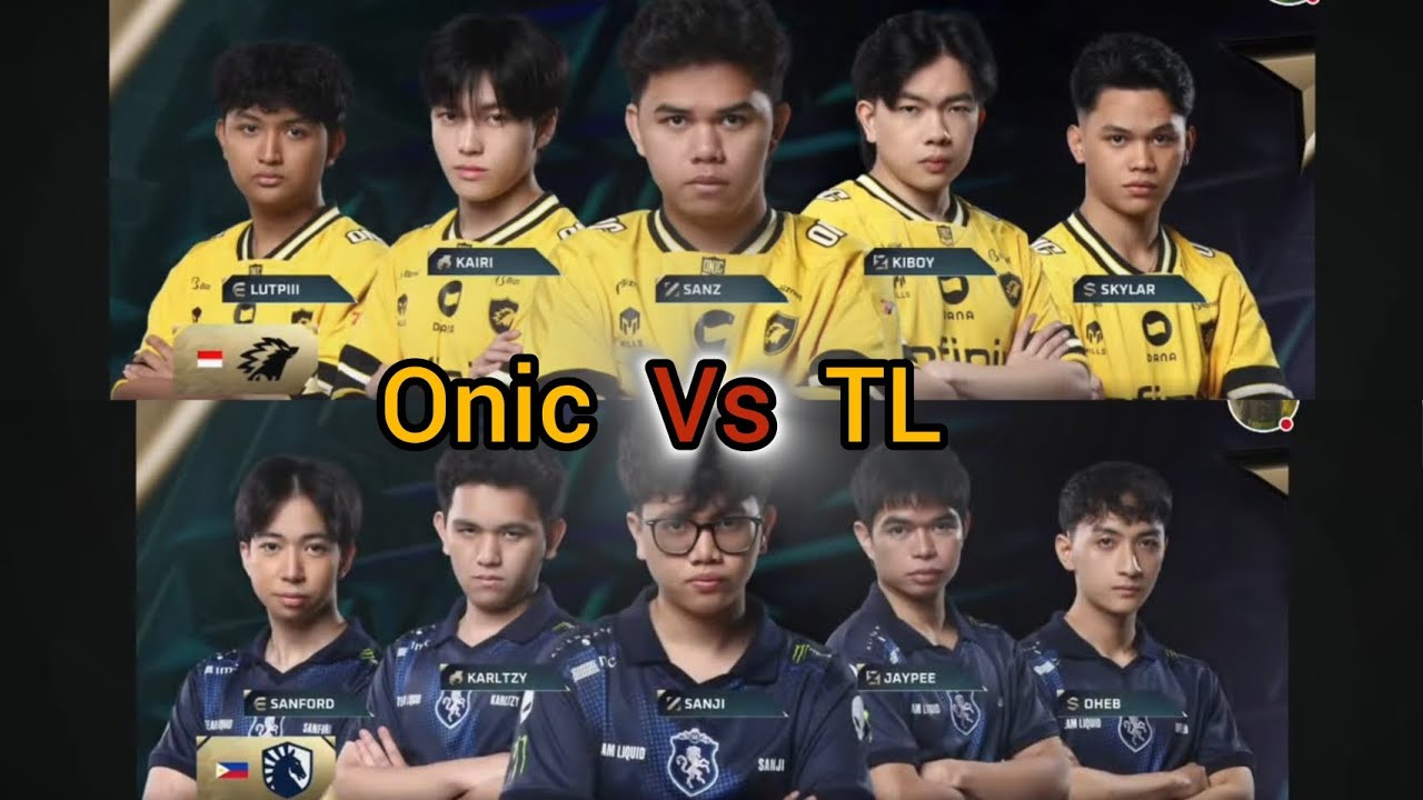 Onic indonesia Vs Team liquid Fullmatch 1-3 Sistem gugur Mobile legend