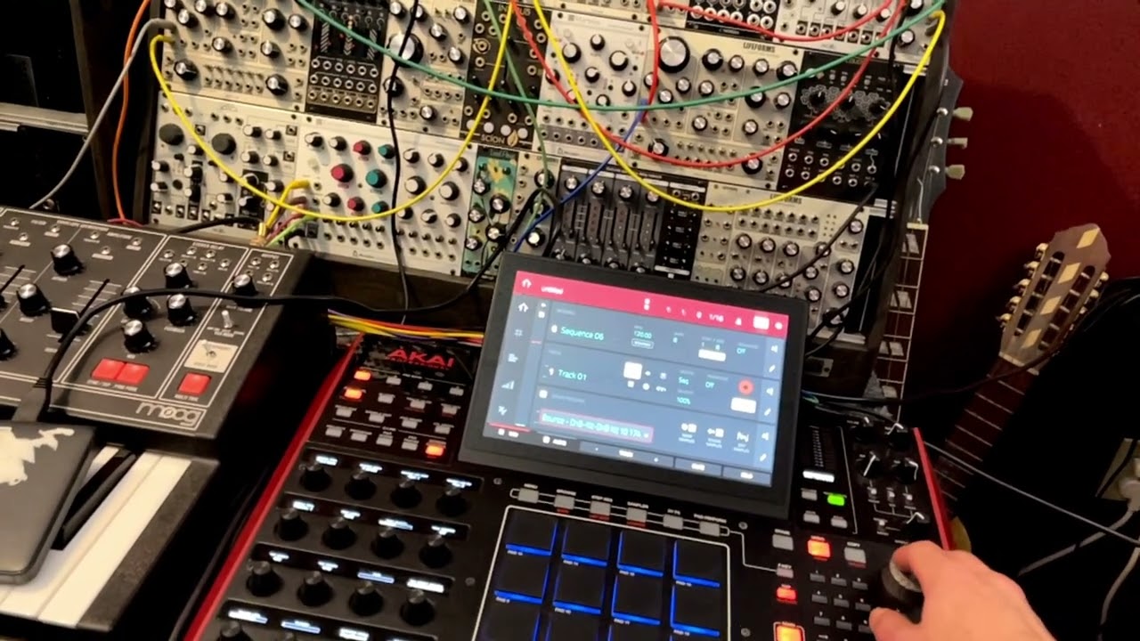 Polipopo Back on the Mpc X - Studio Setup and Audio Test Time to clean up
