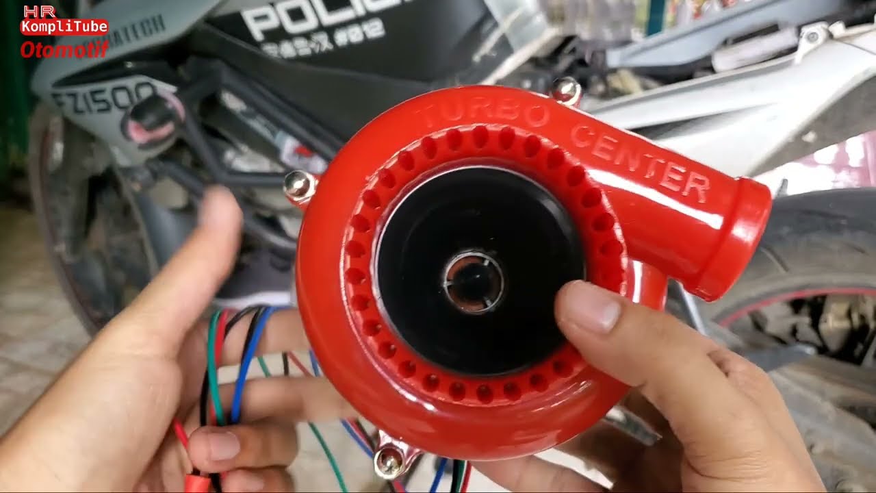 Coba pasang turbo palsu elektrik di motor