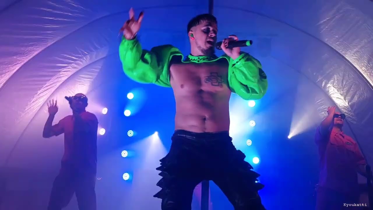 Cha Cha Cha- Käärijä at Kosken Kohaus - gig 2023(eng subs, live)