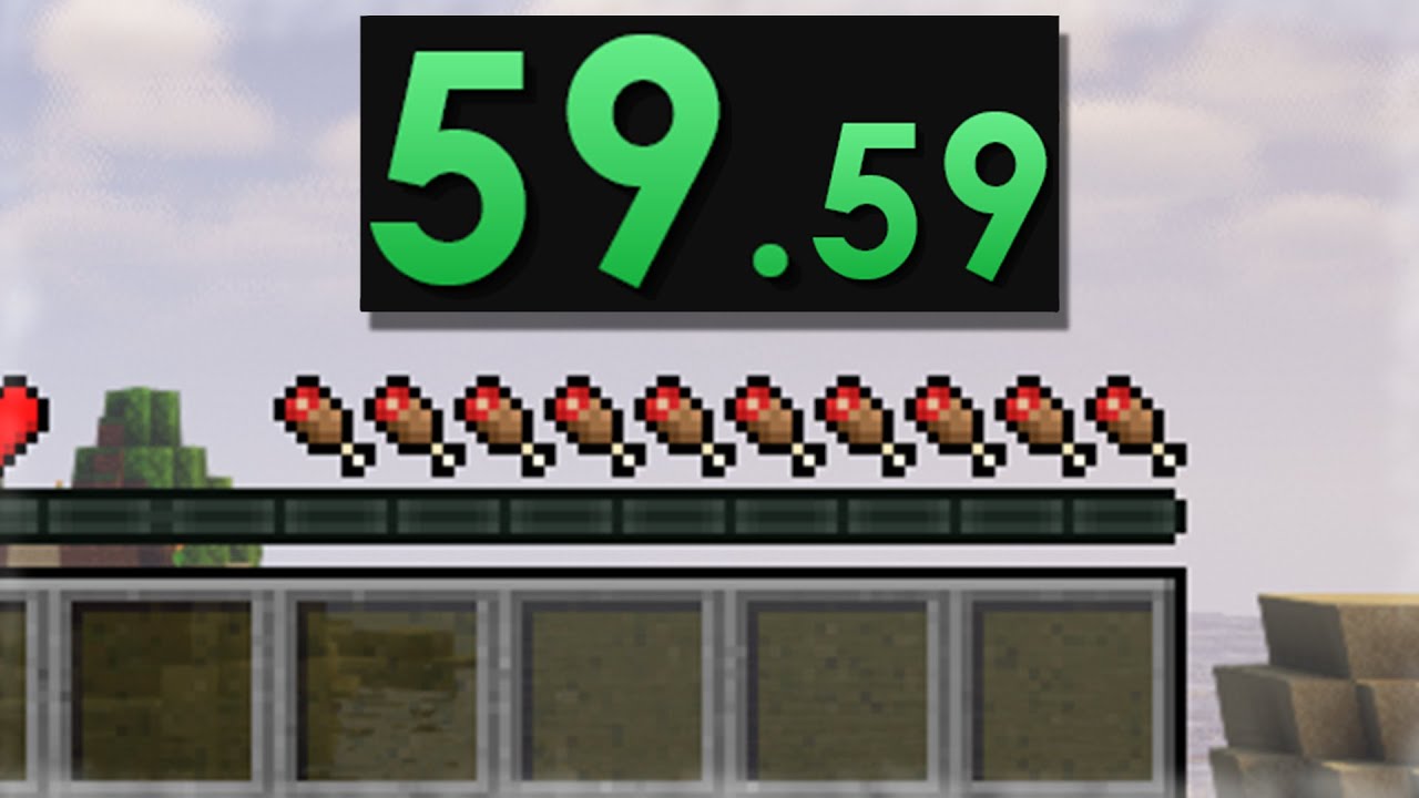 The Minecraft Infinite Sprint Glitch