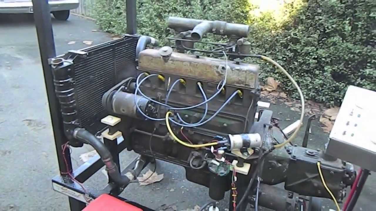 Wolseley 14/56 14/60 Engine Test