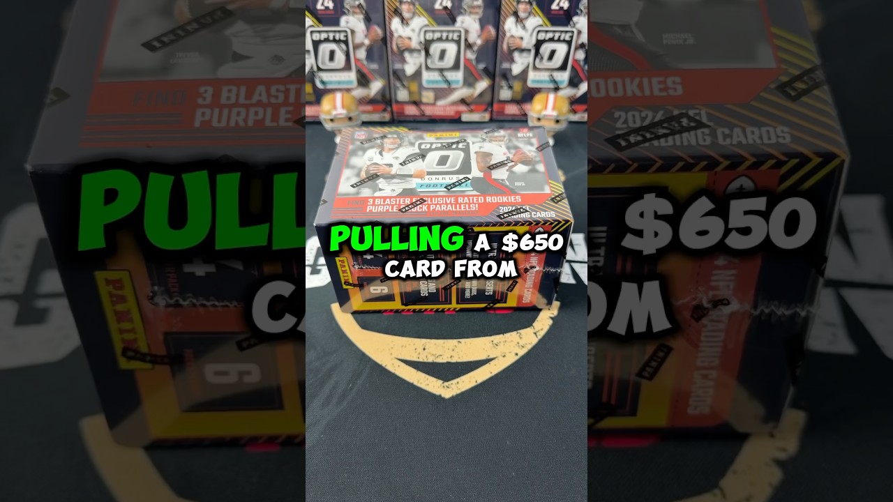 I Pulled a $650 Card from a $35 Blaster 🤑 | 2024 Donruss Optic Football