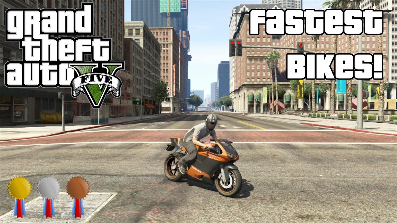 The Fastest Bikes In GTA V (2014)