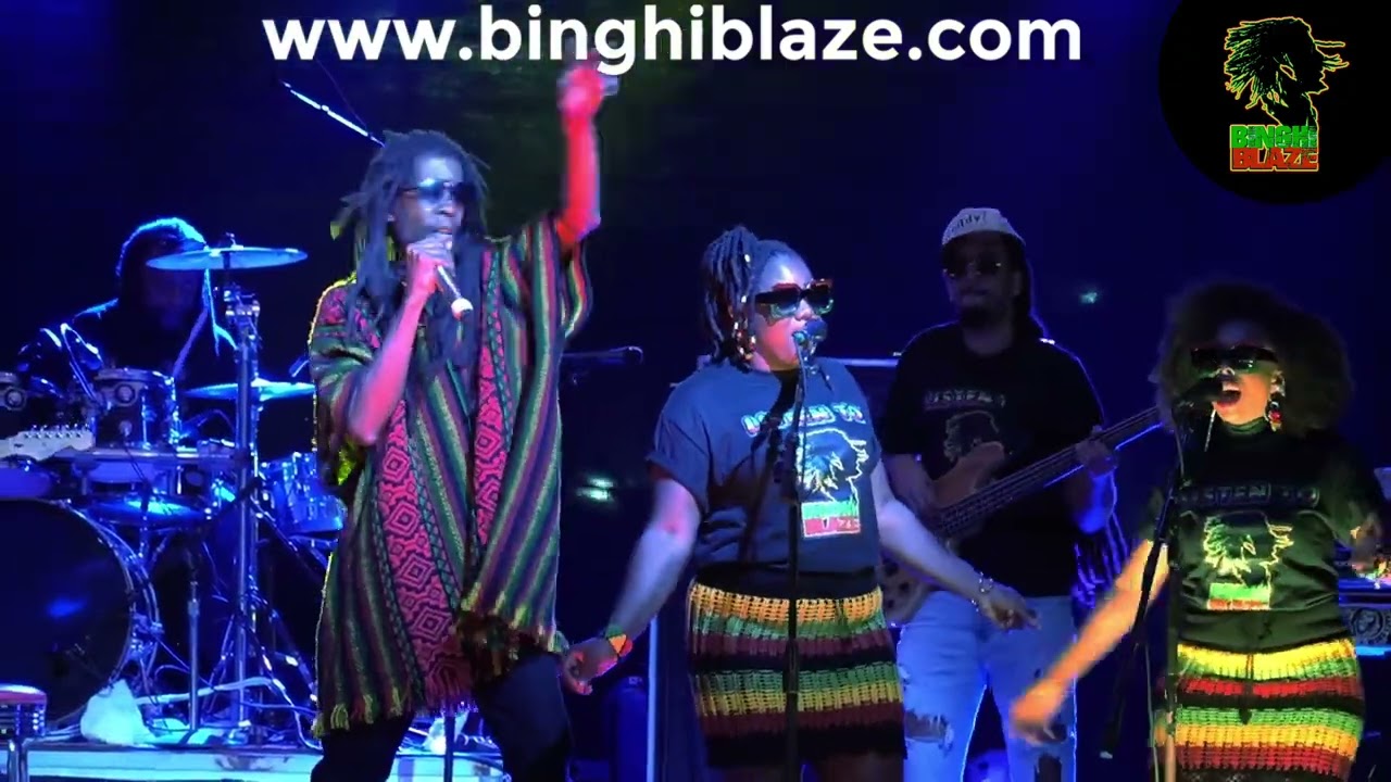 Binghi Blaze live. Reggae Month. South Florida.Rastafari Day. Nomi Village, Miami. 2025.🔥🔥🔥
