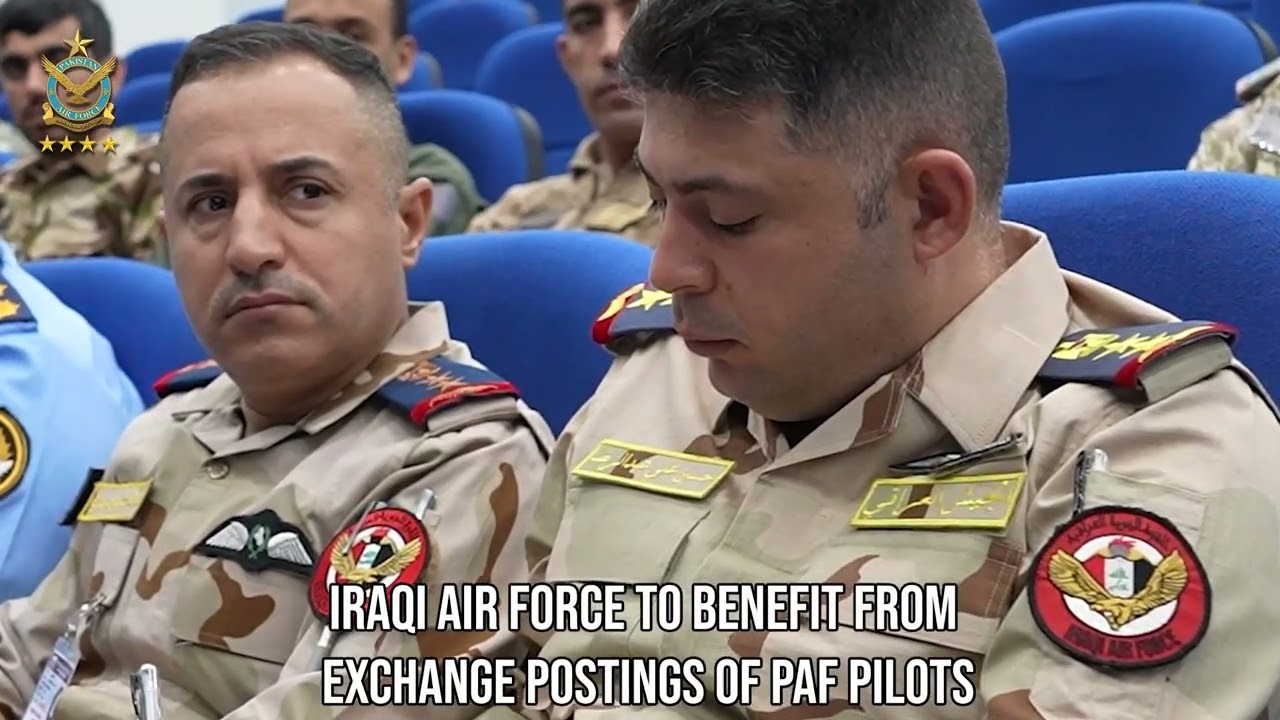 COMMANDER IRAQI AIR FORCE CALLS ON AIR CHIEF