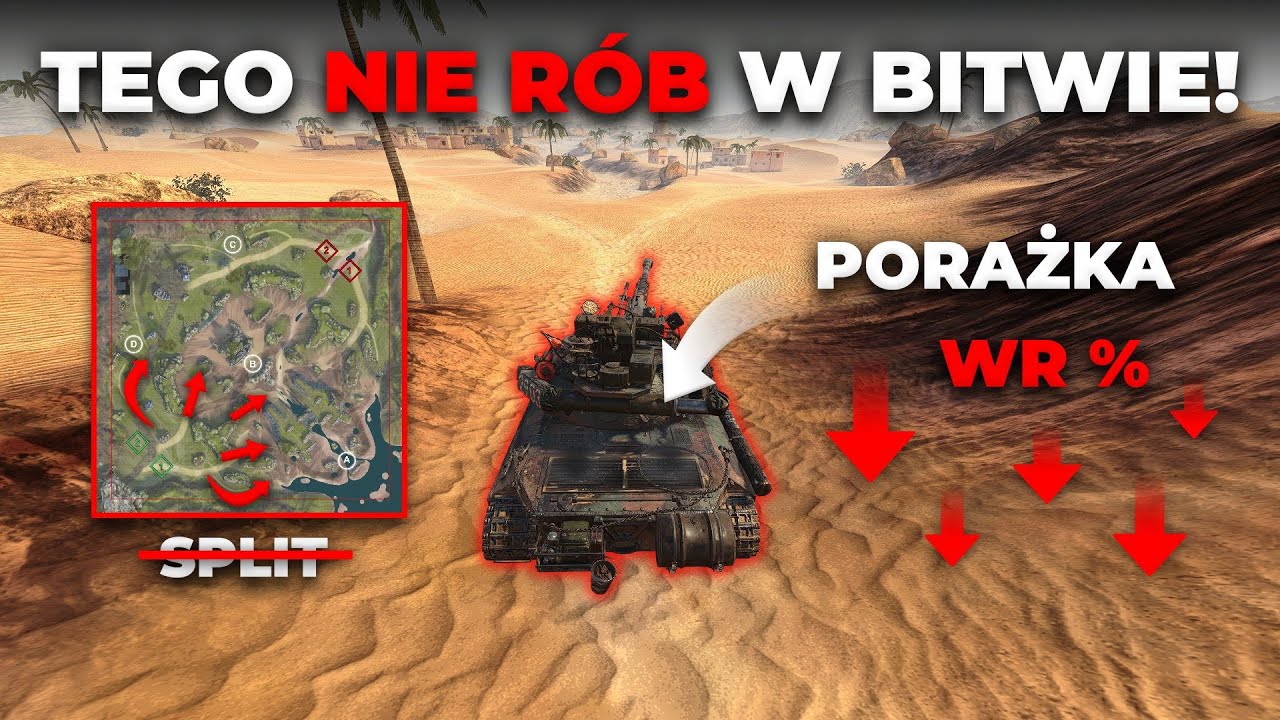 5 najczęstszych błęd&oacute;w w bitwie! #wotblitz #worldoftanksblitz