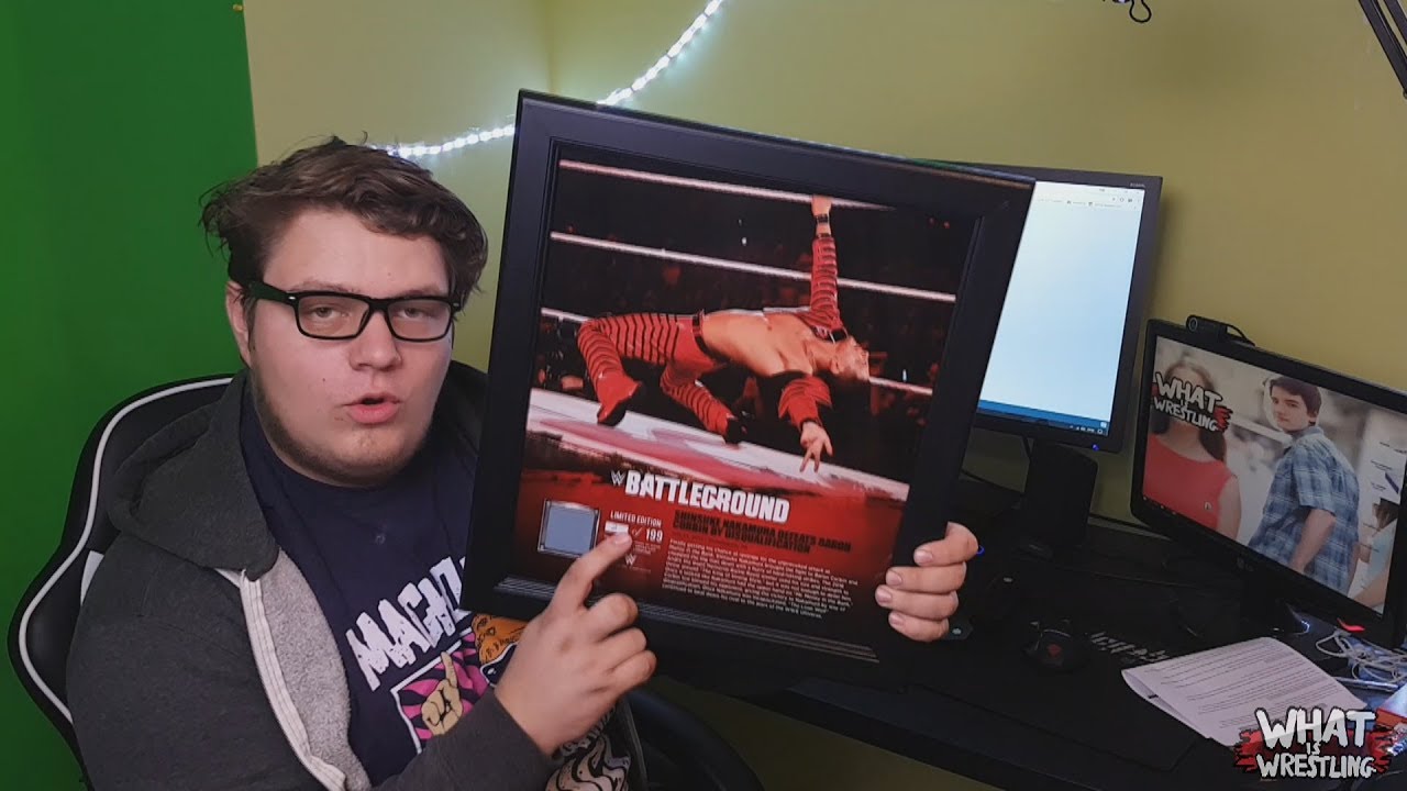 WWE EuroShop Unboxing - Framed Plaque w/ Ring Canvas