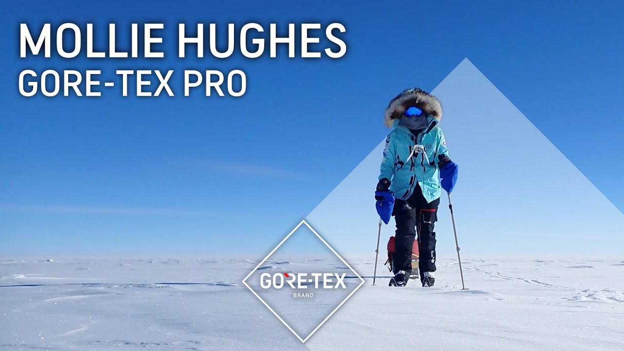 How Mollie Hughes became the youngest woman to reach the South Pole solo | GORE-TEX PRO garments