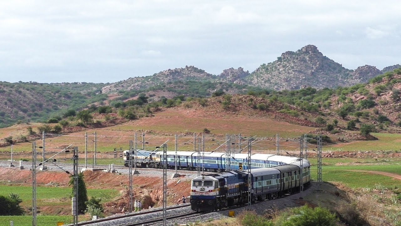 CRS Inspection of Gullapalyamu ~ Venkatampalli ~ Khaderpet  Doubling Line - Indian railways