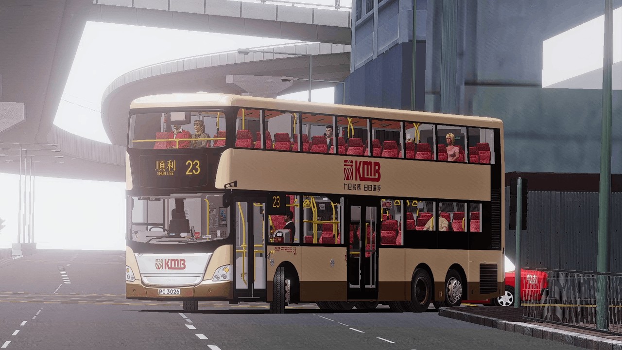 OMSI 2  KMB 23 觀塘碼頭 ↺ 順利 | ASU7 PC3026
