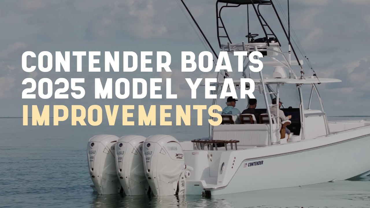 Contender Boats' 2025 Model Year Improvements