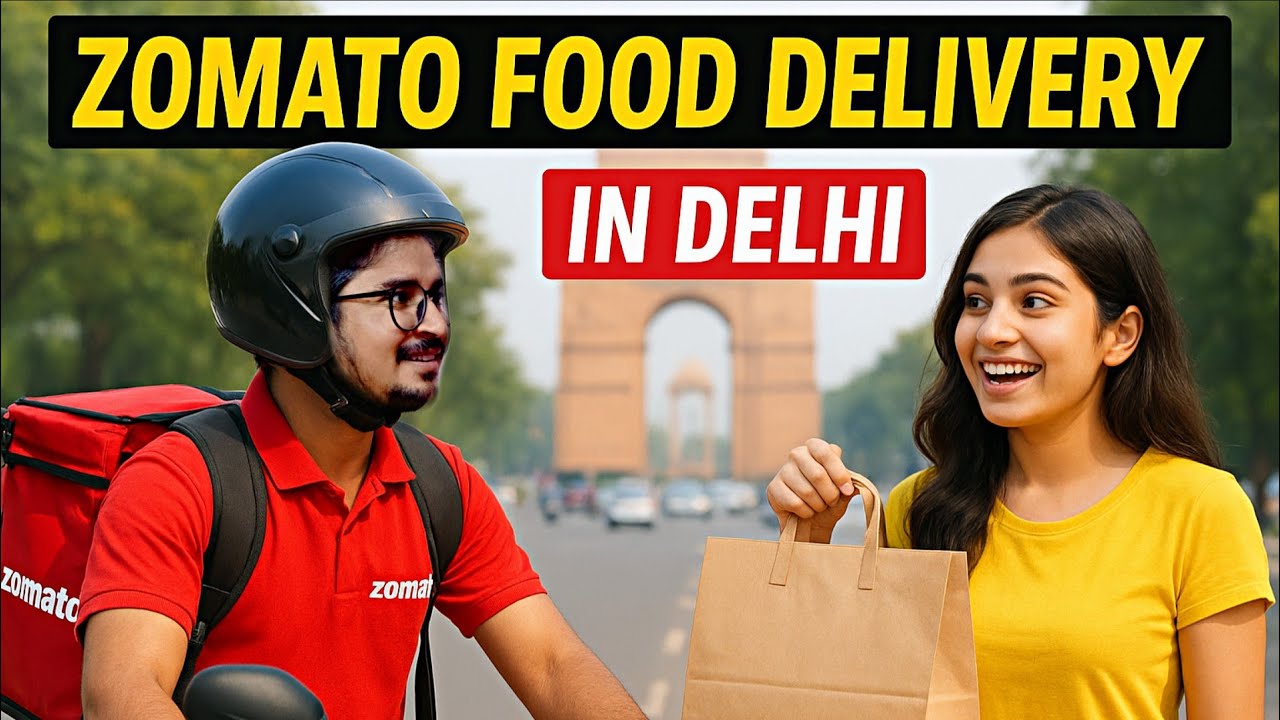 Zomato Food Delivery Rider Earnings in Delhi 💰 | Full Day Income & Expenses Breakdown 