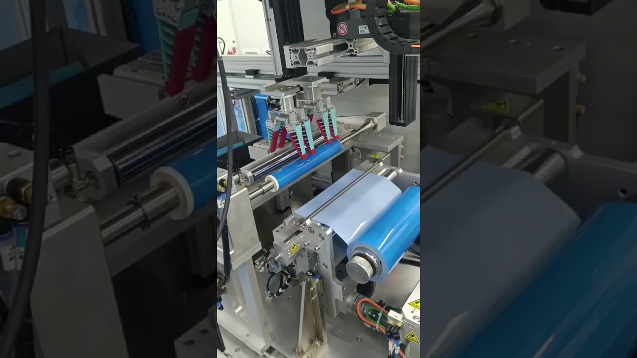 Domestic automatic membrane rolling front production line