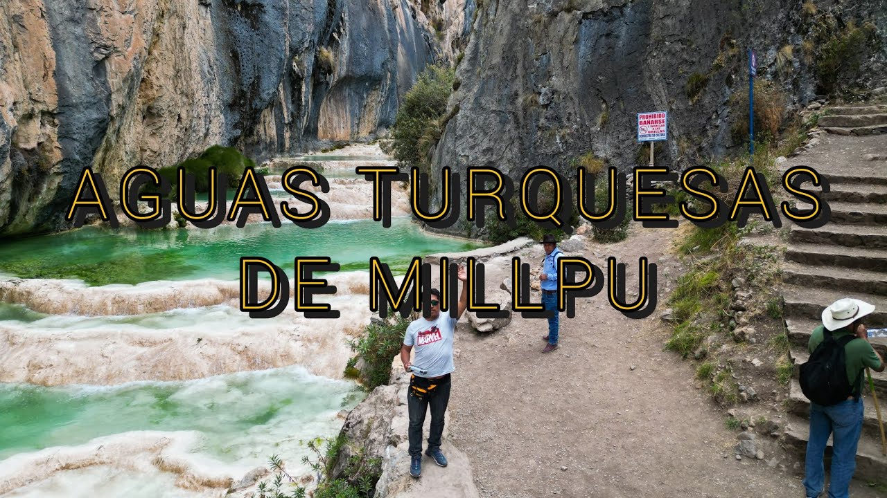 Conociendo las Aguas Turquesas de Millpu en Cicamarca, Ayacucho!!! #aguasturquesasdemillpu #ayacucho