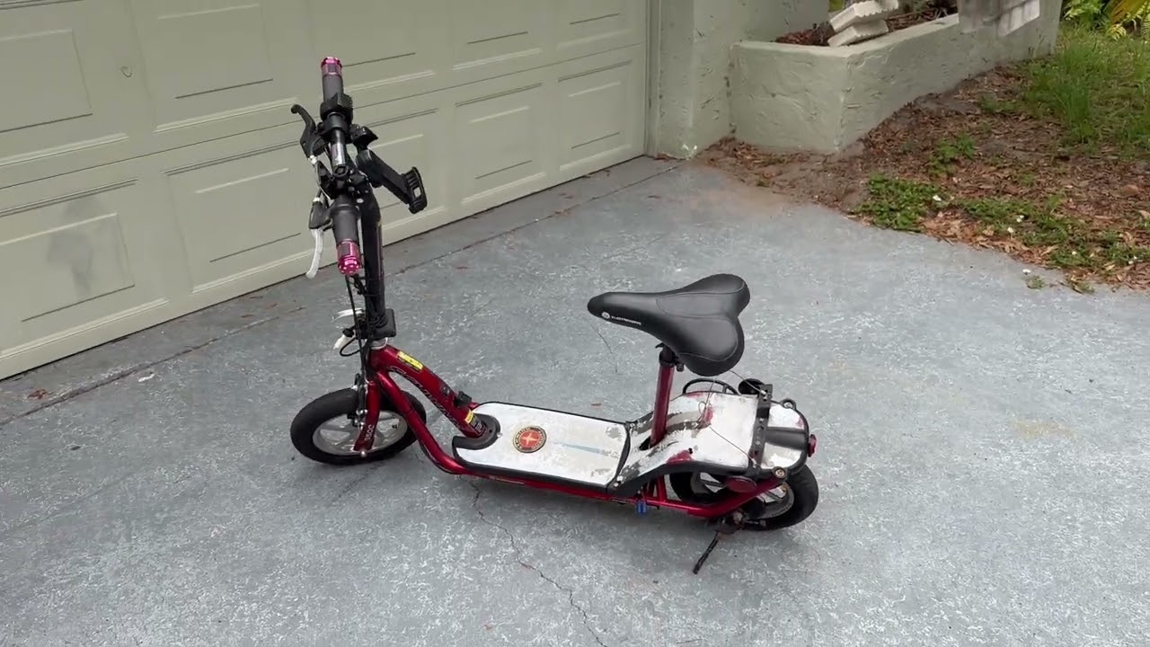 Электросамокат Schwinn S500; комплект FastScooters (свинцово-кислотный аккумулятор на литий-ионны...