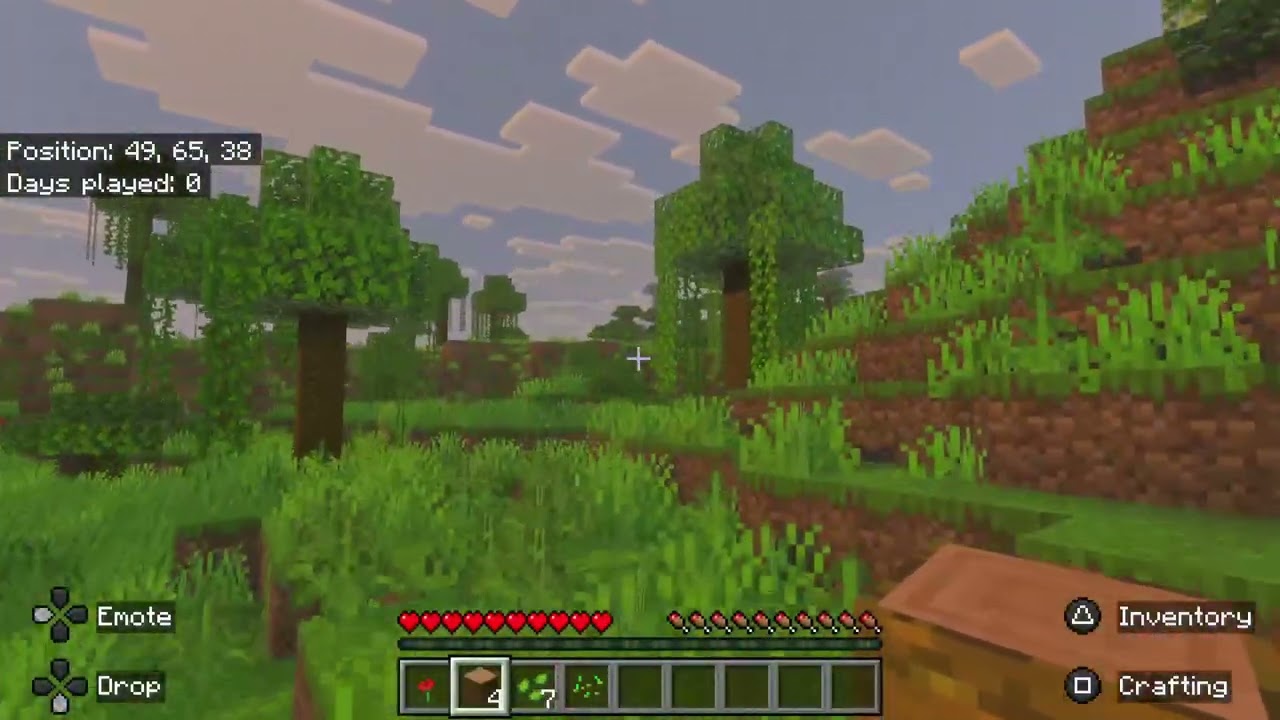 Mincraft new world exploration survival