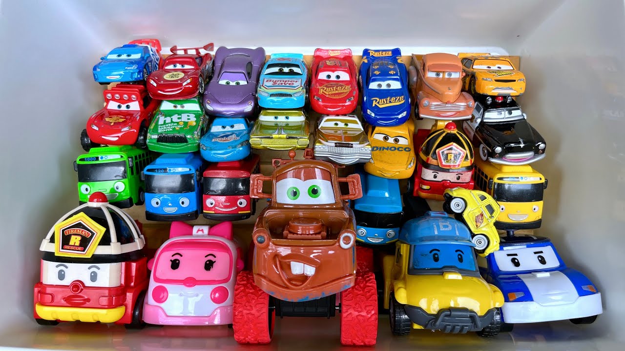 Disney Pixar Cars Unboxing Review | Lightning McQueen, Tow Mater, Doc Hudson, Sally Carrera, Cruz