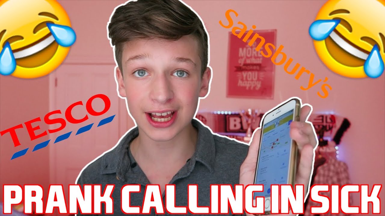 PRANK CALLING IN SICK FROM JOBS I DON'T HAVE!!!