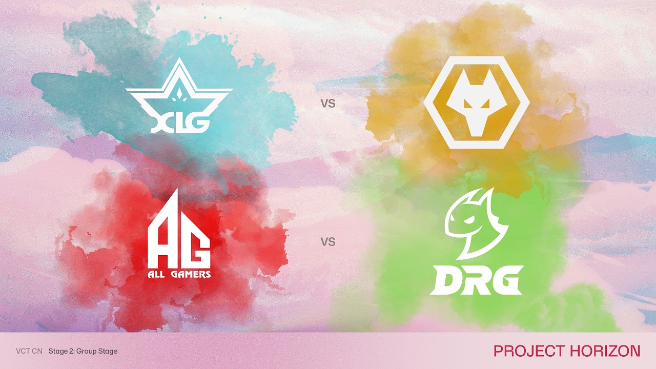 XLG vs WOL | AG vs DRG | VCT CN Stage 2 Group Stage | Project Horizon | Community English Costream