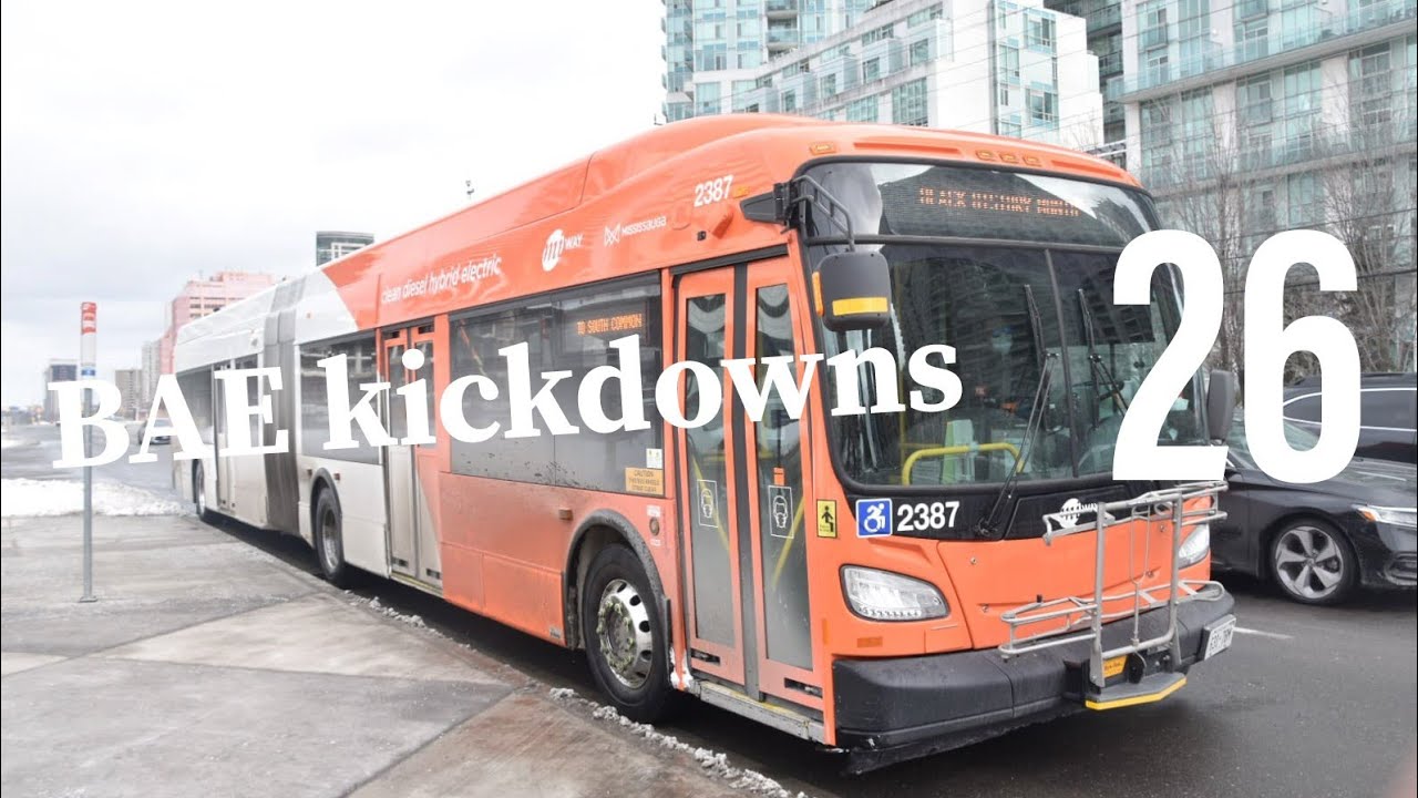 [MiWay] BAE kickdowns - 2387 on Service 26 - New Flyer XDE60
