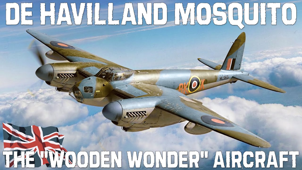 «Деревянное чудо» — многоцелевой боевой самолёт De Havilland DH.98 Mosquito времён Второй мировой...