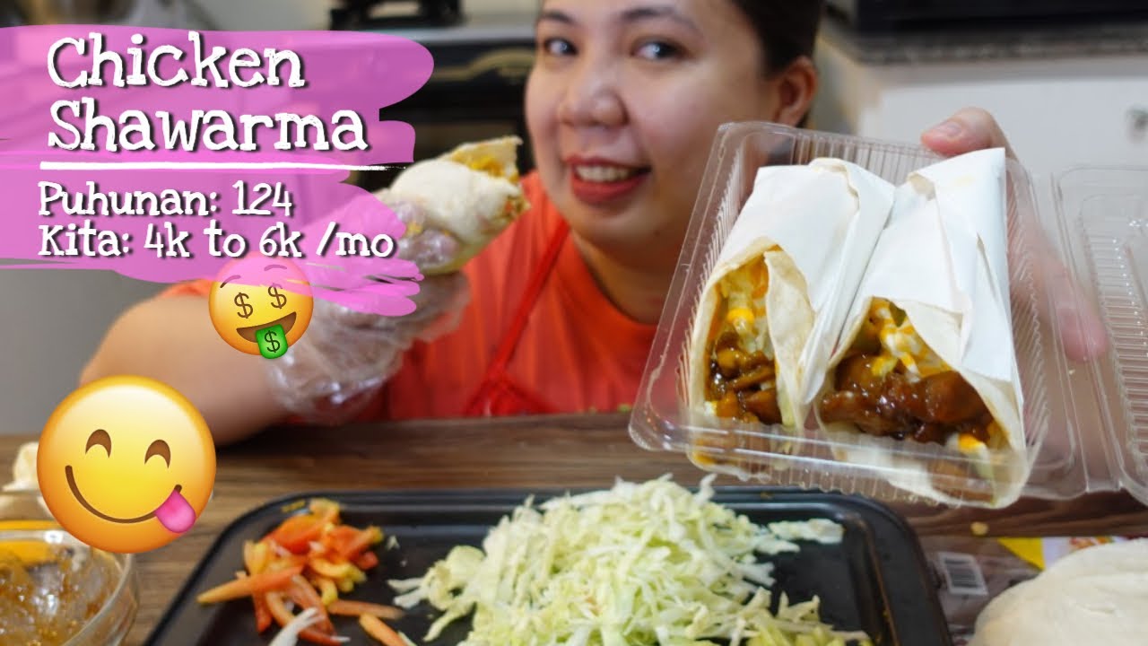 CHICKEN SHAWARMA Recipe for Business with Costing