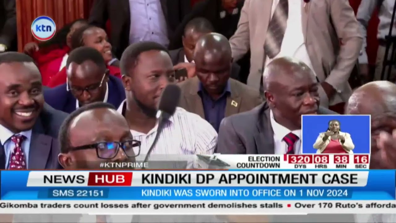 Kindiki&rsquo;s Deputy President Appointment Remains in Court as Legal Battle Continues