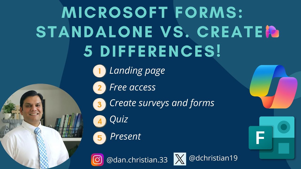 Microsoft Forms: Standalone vs. Microsoft Create — 5 Differences