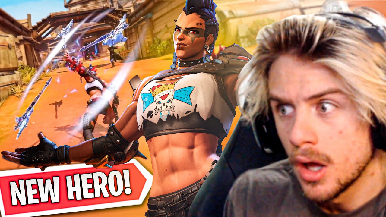 *NEW* HERO REVEAL IN OVERWATCH 2 (JUNKER QUEEN)