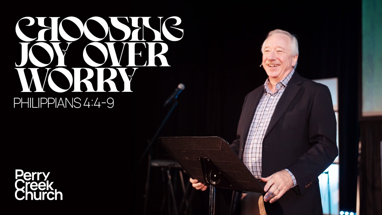 Choosing Joy Over Worry | Philippians 4:4-9 | Pastor John Ulrich