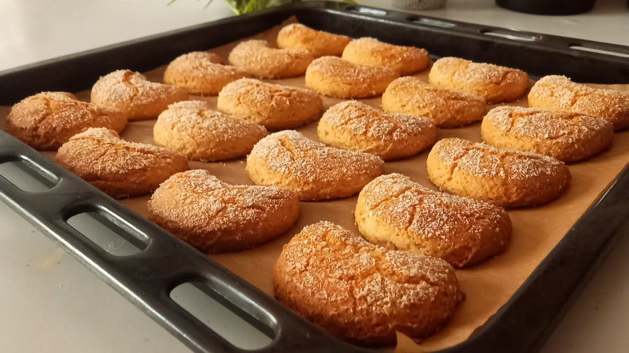 حلوة لشرب الشاي أو ☕️بالكوك ونكهة الليمون 🍋سهلة مقرمشة وهشيشة المذاق رائع✨️ 