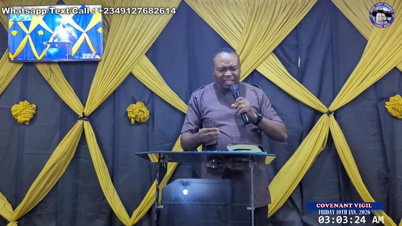 FRIDAY COVENANT VIGIL 9TH JAN, 2026.