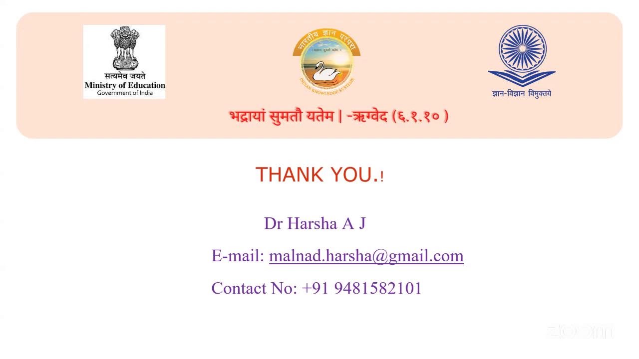 1-Week STC on "Indian Knowledge System" (Online) from 28.01.2026 to 03.02.2026