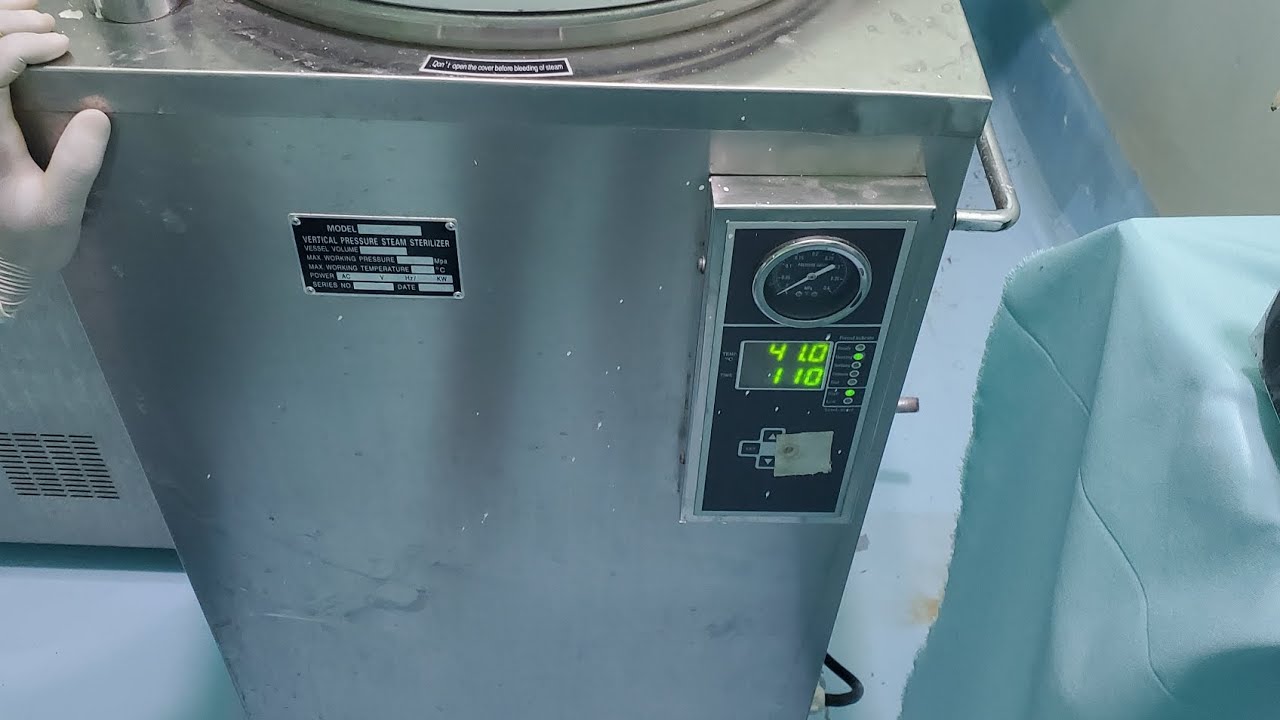 صيانة وإصلاح جهاز التعقيم 100L مع التجفيف| Repairing Autoclave Device 100L of   Surgical tools 2023