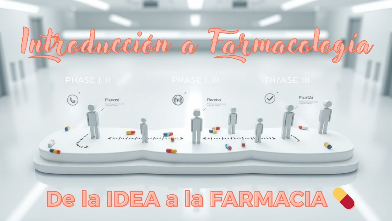🚀 FARMACOLOGÍA BÁSICA: ¿Cómo se CREA un MEDICAMENTO? | Guía para estudiantes de Medicina | GEN-KH