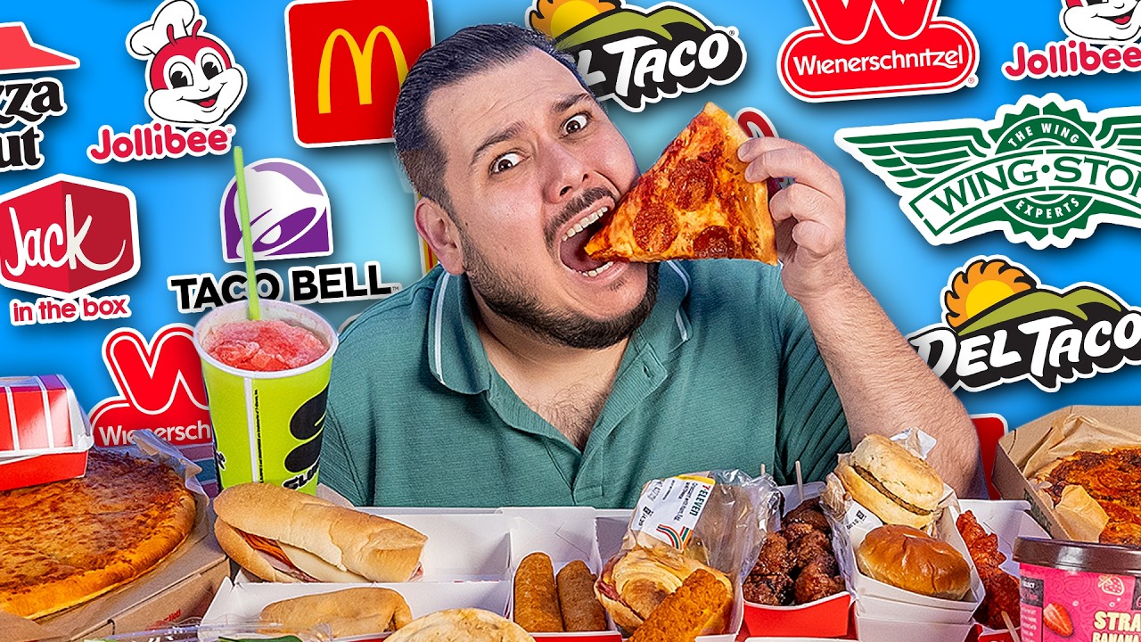 I ate 207,316 CALORIES of Fast Food.. (Part 2)