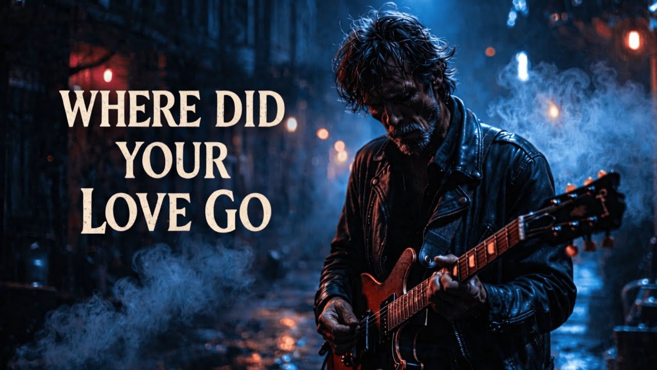 WHERE DID YOUR LOVE GO | Slow Blues Rock Guitar Instrumental