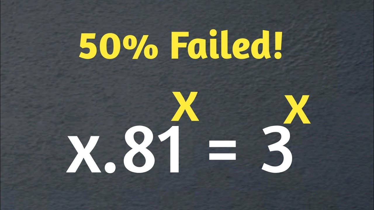 Hardest Math Olympiad Problem | Algebra | Maths