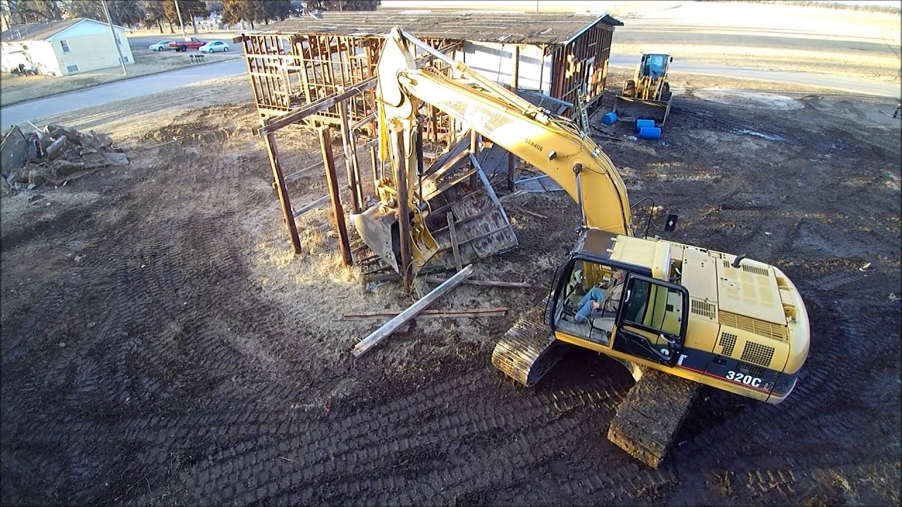 Assaria Elevator Demolition