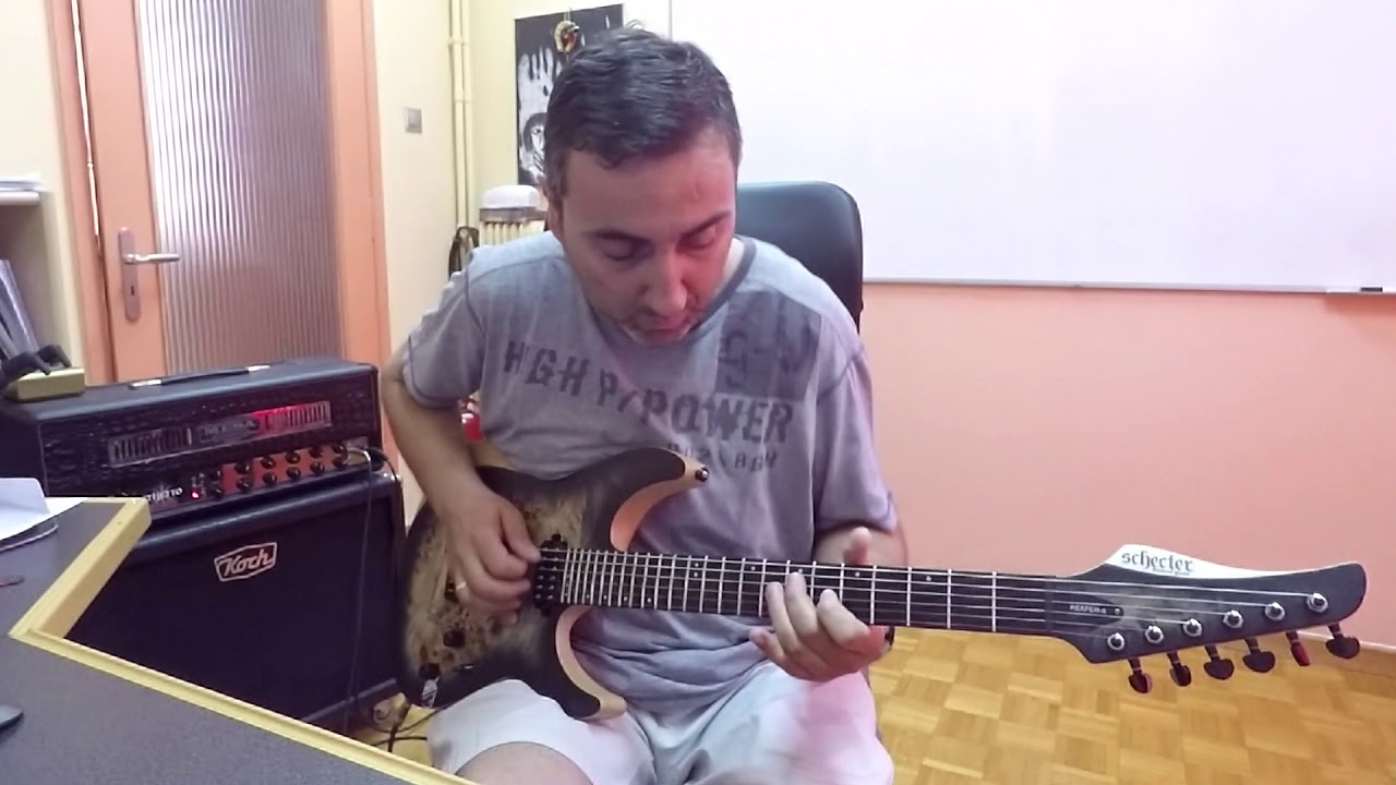 Schecter Reaper 6 Demo